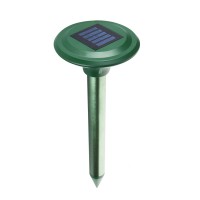 solar panel equipped animal repeller/sound vibration animal repeller for garden use/solar animal repeller battery powered